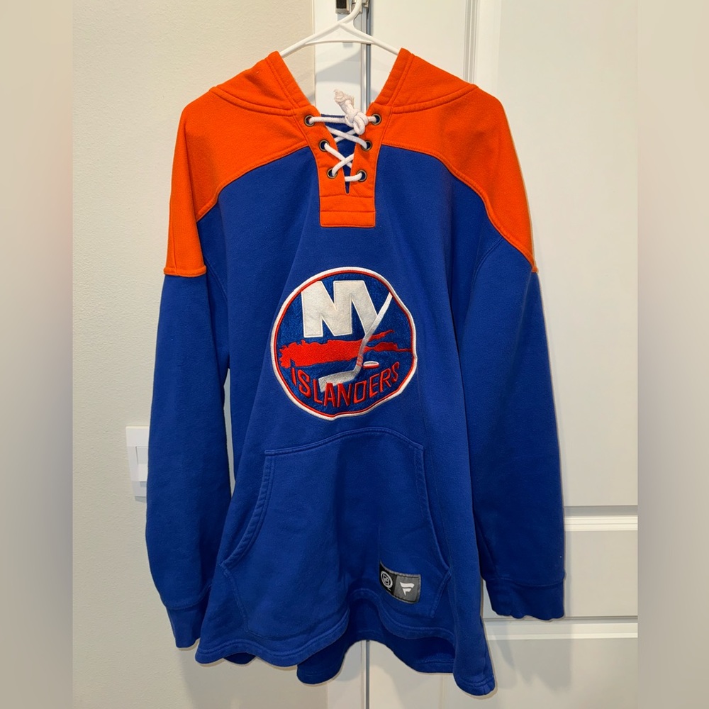 New York Islanders Pullover Hooded Sweatshirt - Men’s 2XL - Hockey